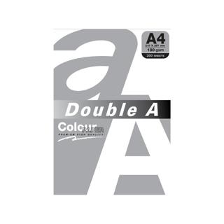 กระดาษการ์ด Double A สีขาว ขนาด A4 150/180 แกรม แพ็ค 200 แผ่…