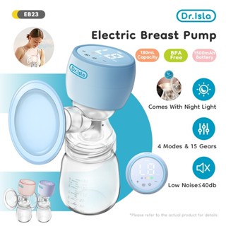 Dr.isla เครื่องปั๊มนมไฟฟ้า หน้าจอสัมผัส(4 โหมด x 15 เกียร์ )…