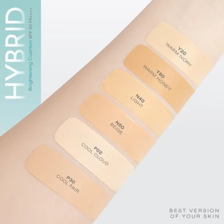 CUTE PRESS HYBRID BRIGHTENING CUSHION SPF 50 PA++++ คุชชั่นเซรั่ม เนื้อบางเบา ผิวไม่ดรอป
