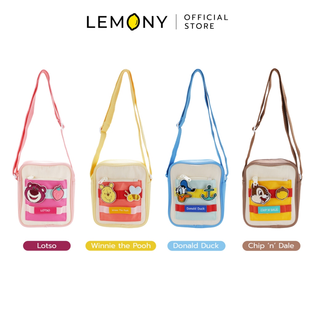LEMONY กระเป๋าสะพายข้างดิสนีย์ ซีรีส์ Candy Disney Collection