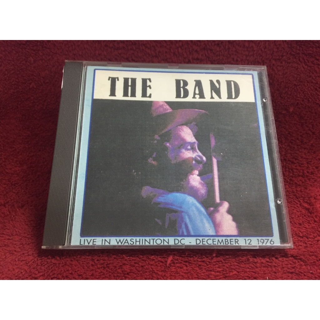 CD The Band – Live In Washington DC - December 12 1976 สภาพตามปก CA29-111