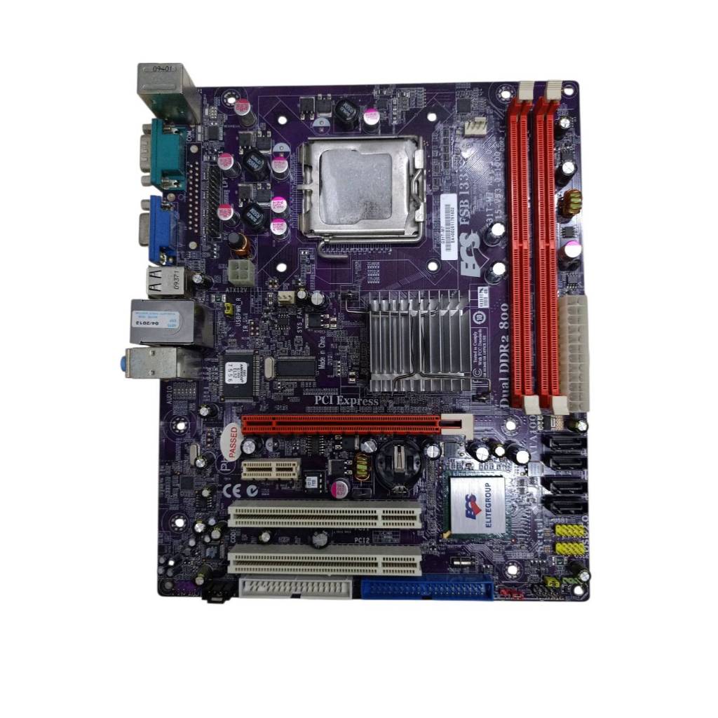 เมนบอร์ด Elitegroup G31T-M7 Micro ATX  Intel Core 2 Duo และ Core 2 Quad ในซ็อกเก็ต LGA775 มือสอง