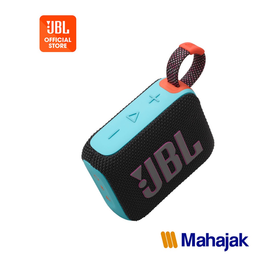 JBL Go 4 ลำโพงบลูทูธแบบพกพาขนาดกระทัดรัด กันน้ำและกันฝุ่น IP67 เล่นเพลงได้นานถึง 7 ชั่วโมง [P1]