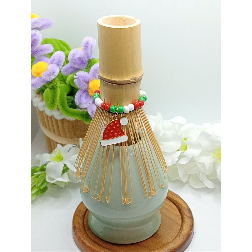 จี้ธีมคริสมาสต์🎄จี้พร้อมสร้อยแปรงมัทฉะน่ารักๆ - รูปที่ 3