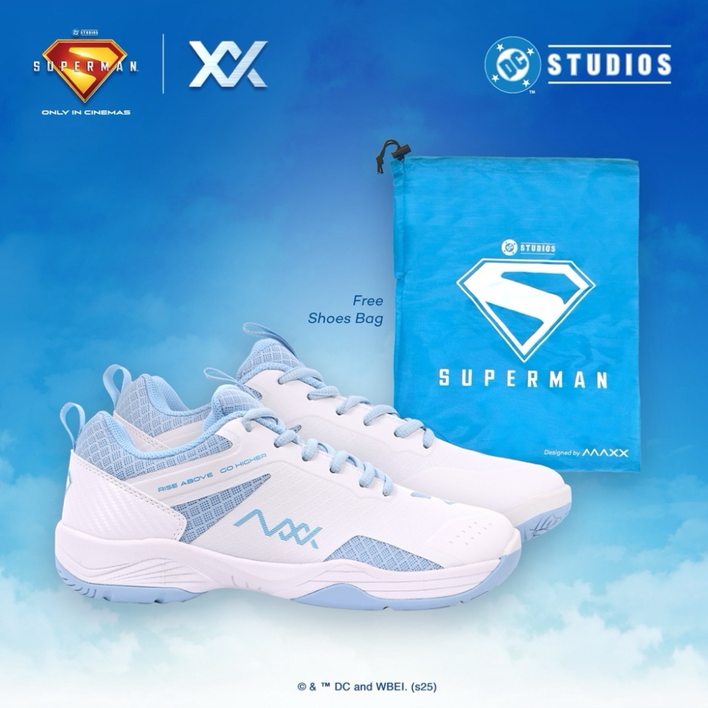 [พร้อมส่งจากไทย] MAXX SUPERMAN SHOE MLBS02👟 รองเท้าแบดมินตัน