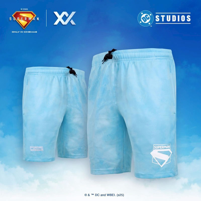 【 ของแท้ 💯% 】กางเกงกีฬา MAXX x DC Collection สีฟ้า (MLPNT12-BL)