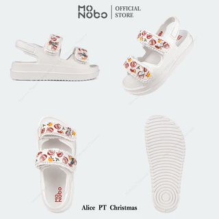 Monobo รุ่น Alice PT รองเท้าแตะสายคู่สวมง่าย ลุคน่ารักสายหวาน ตกแต่งโลโก้ทรงเพชร พื้นนุ่ม เดินสบาย ของแท้ 100%