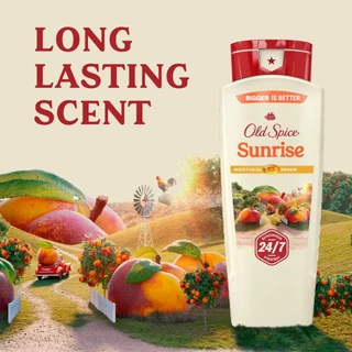 *ใส่โค้ดTHE40Nลด10%*Old Spice โรลออน กลิ่น Sunrise กลิ่นหอมพีชสดชื่น ผสาน กลิ่นส้มอ่อนๆ