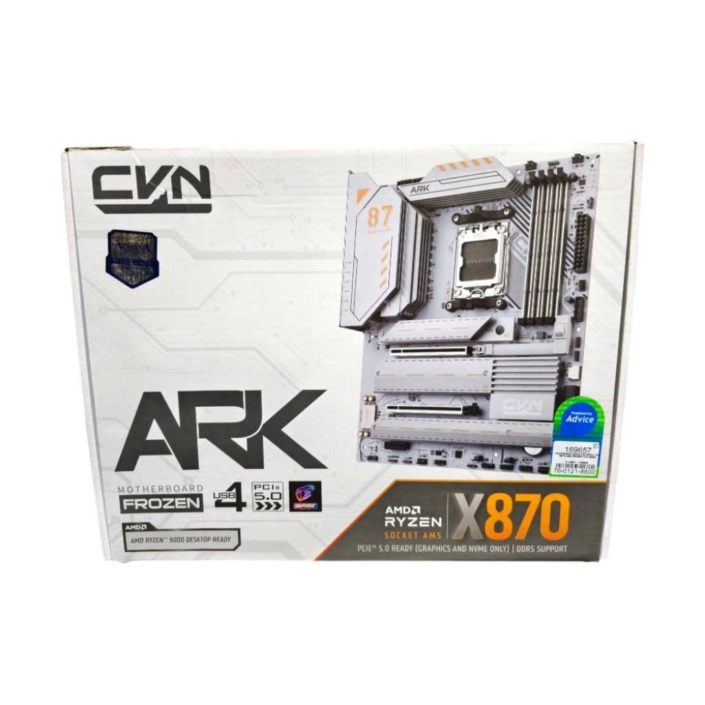 ( ร้านไทย 🇹🇭 พร้อมส่ง ) เมนบอร์ด AM5 COLORFUL CVN X870 ARK FROZEN V14