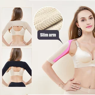 (พร้อมส่ง) กระชับหลังดูดไขมัน ชุดกระชับแขน แบบแขนสั้น
