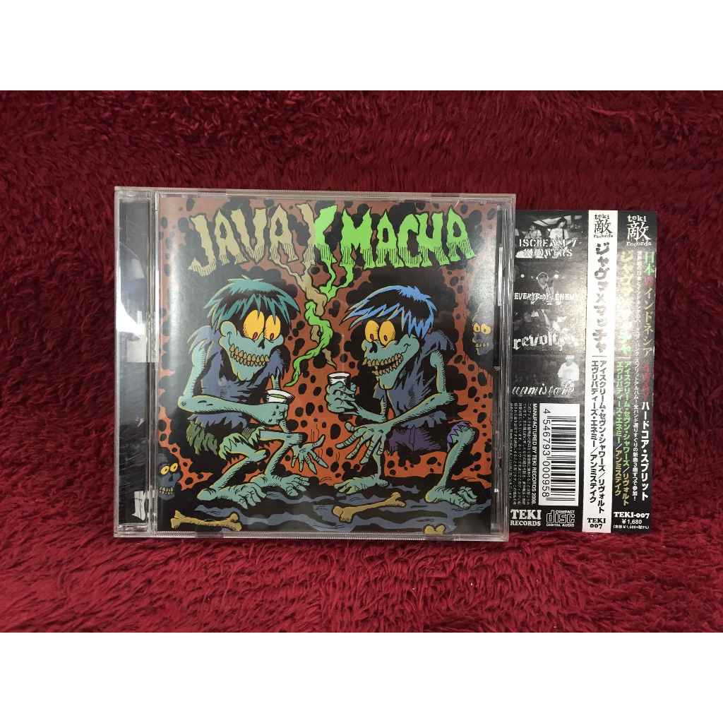 CD JAVA X MACHA - JAVA X MACHA  สภาพตามรูปปก EA38-69