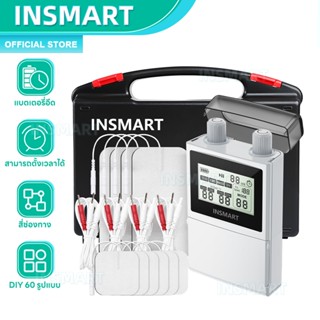 INSMART เครื่องกระตุ้นกล้ามเนื้อไฟฟ้าTENS/EMSไฟฟ้ากายภาพบําบ…