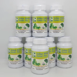 สารสกัดจากใบแปะก๊วย พลัส Ginkgo Biloba Extract Plus ตรา บลูเบิร์ด ขนาด 600 มิลลิกรัม 60 แคปซูล