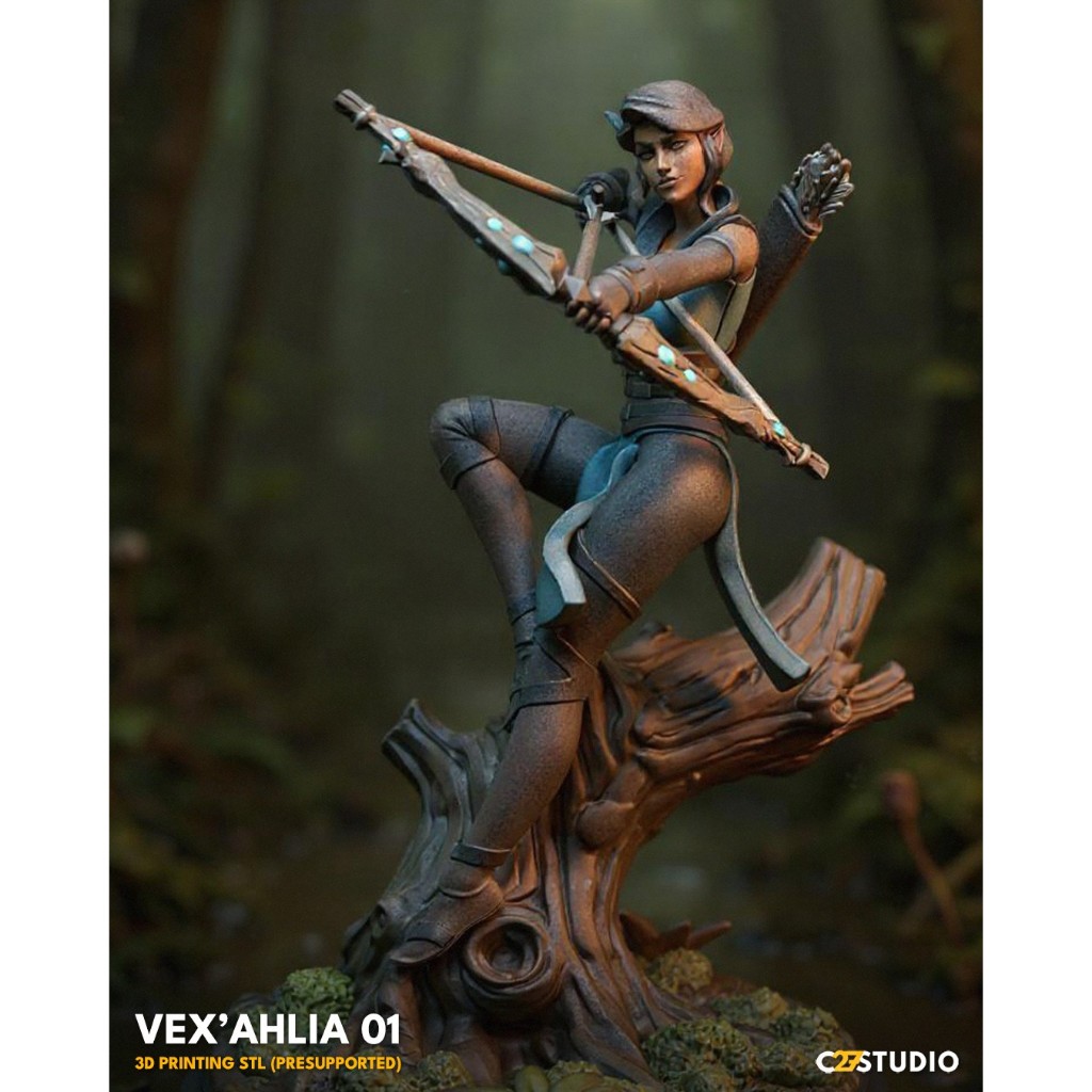 Vex'ahlia 40/75mm Miniature