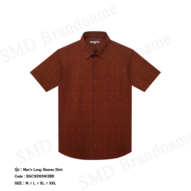 Guy Laroche เสื้อเชิ้ตแขนสั้นผู้ชาย รุ่น Man’s Long Sleeves Shirt  Code: BAC9205W3BR