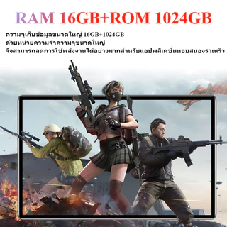 แท็บเล็ต v62 Android 15 12 นิ้วหน้าจอ RAM 16GB 1TB 15000mAh ความจุ Dual SIM Dual สแตนด์บายรองรับ 5G wifi