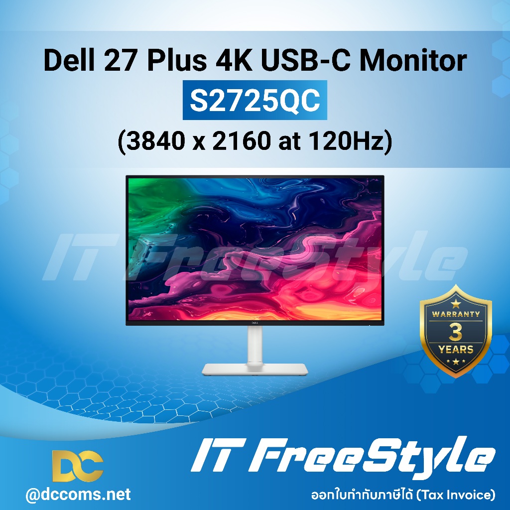 Dell 27 Plus 4K USB-C Monitor - S2725QC