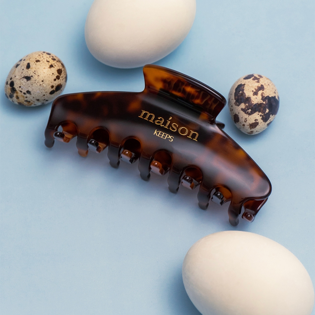 maison KEEPS | Classique Original Logo Hair Claw | กิ๊บหนีบผม
