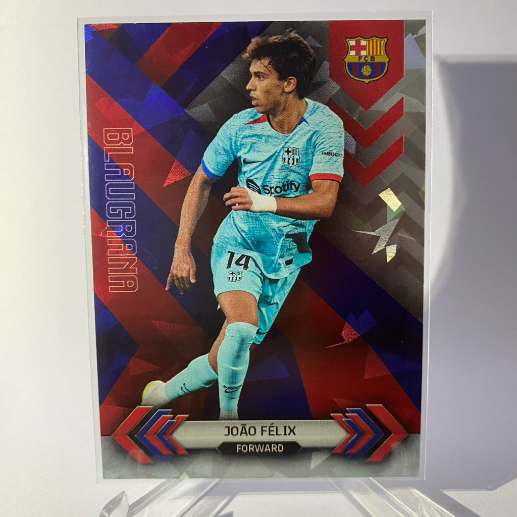 การ์ดนักฟุตบอล  JOAO FELIX, BARCELONA, BLAUGRANA, TOPPS 2024