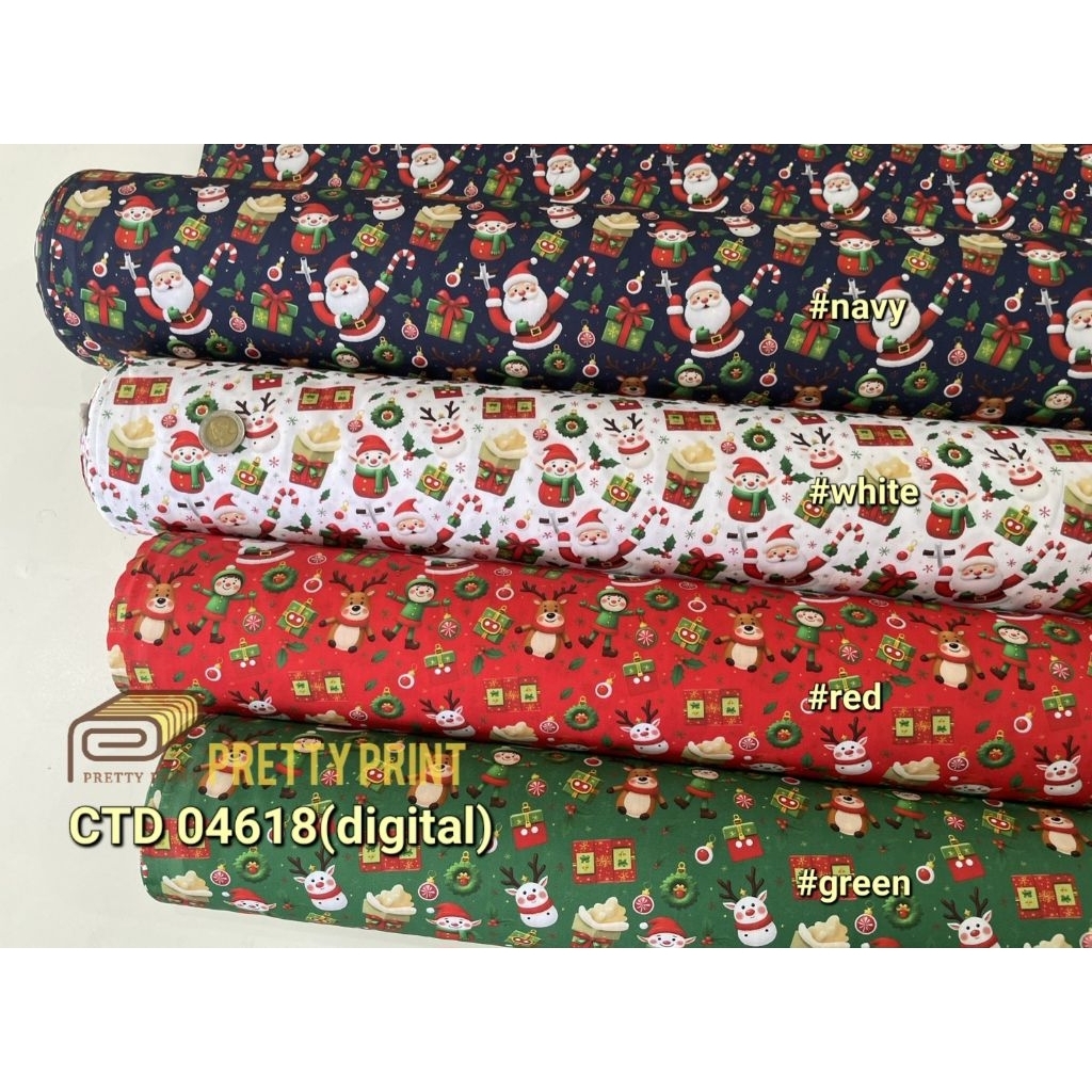 คอตต้อน cotton 100% CTD 04618(digital)