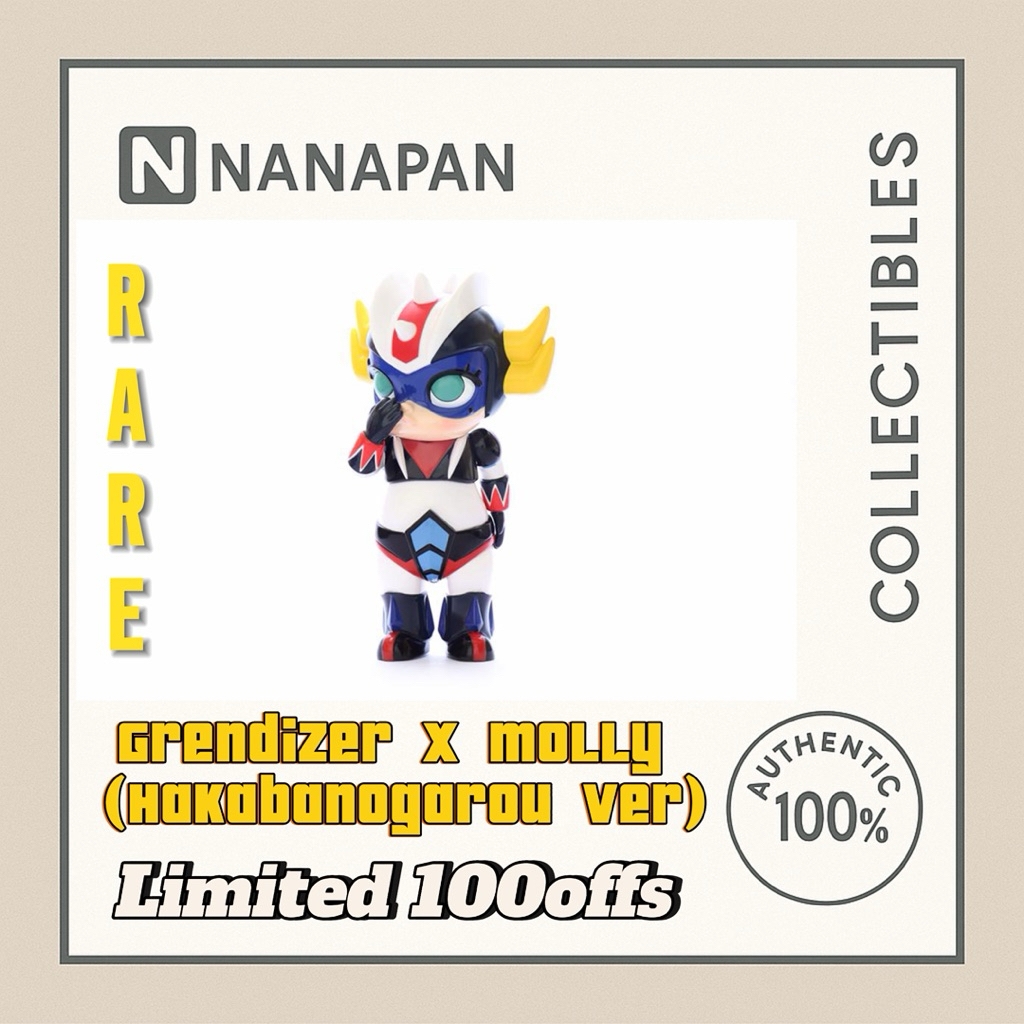 Super Rare Item📌ของใหม่ ยังไม่แกะ Grendizer Molly x Molly Devilman by Kenny Wong x Go Nagai x Unbox 