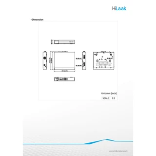 HILOOK DVR-208G-M1/T DVR 8CH เครื่องบันทึกวงจรปิด HD รองรับกล้องสื่อสารสองทาง 2-Way Audio