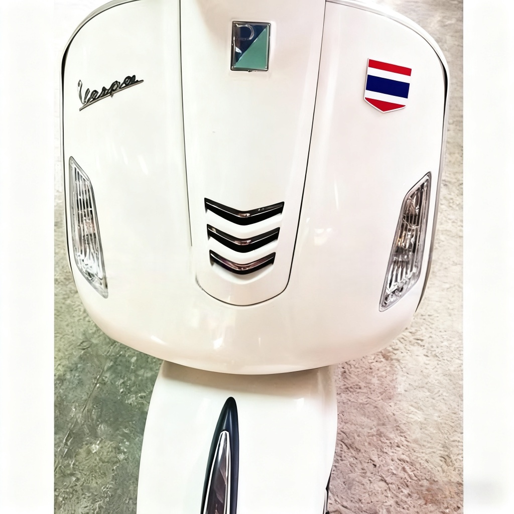 แผ่นเพลทอลูมิเนียม ติดรถ ลวดลายธงชาติ พร้อมกาวสองหน้า ขนาด 5.5x5.5cm แบบโล่ พร้อมส่ง-DanDIn - รูปที่ 5