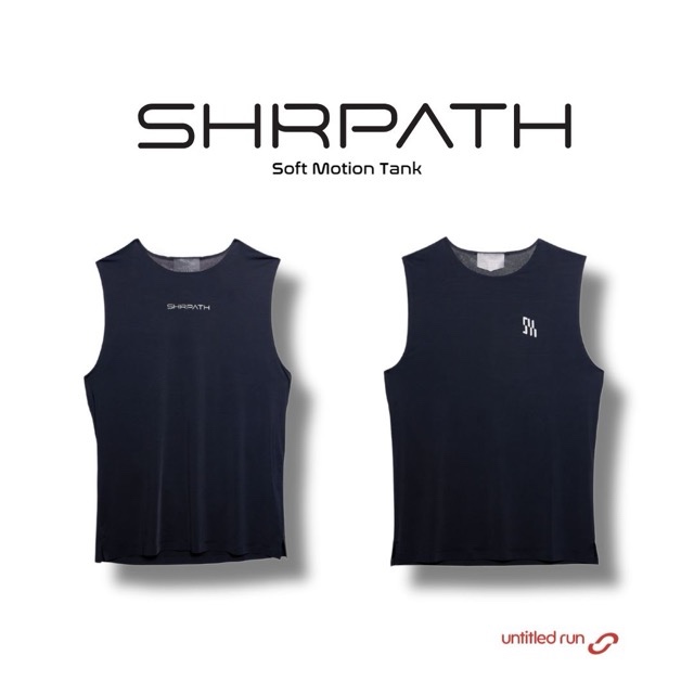 SHRPATH เสื้อวิ่ง แขนกุด Soft Motion Tank ผ้าตัวเทพเบามาก โปร่งมาก ระบายอากาศดีสุดในรุ่น ไร้ตะเข็บ