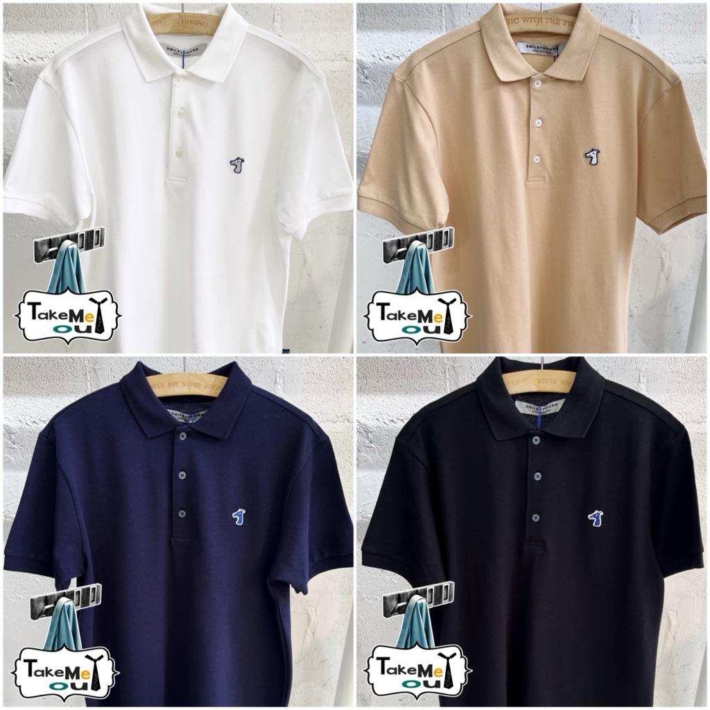 NEW SMILEYHOUND BASIC POLO A25 #33013