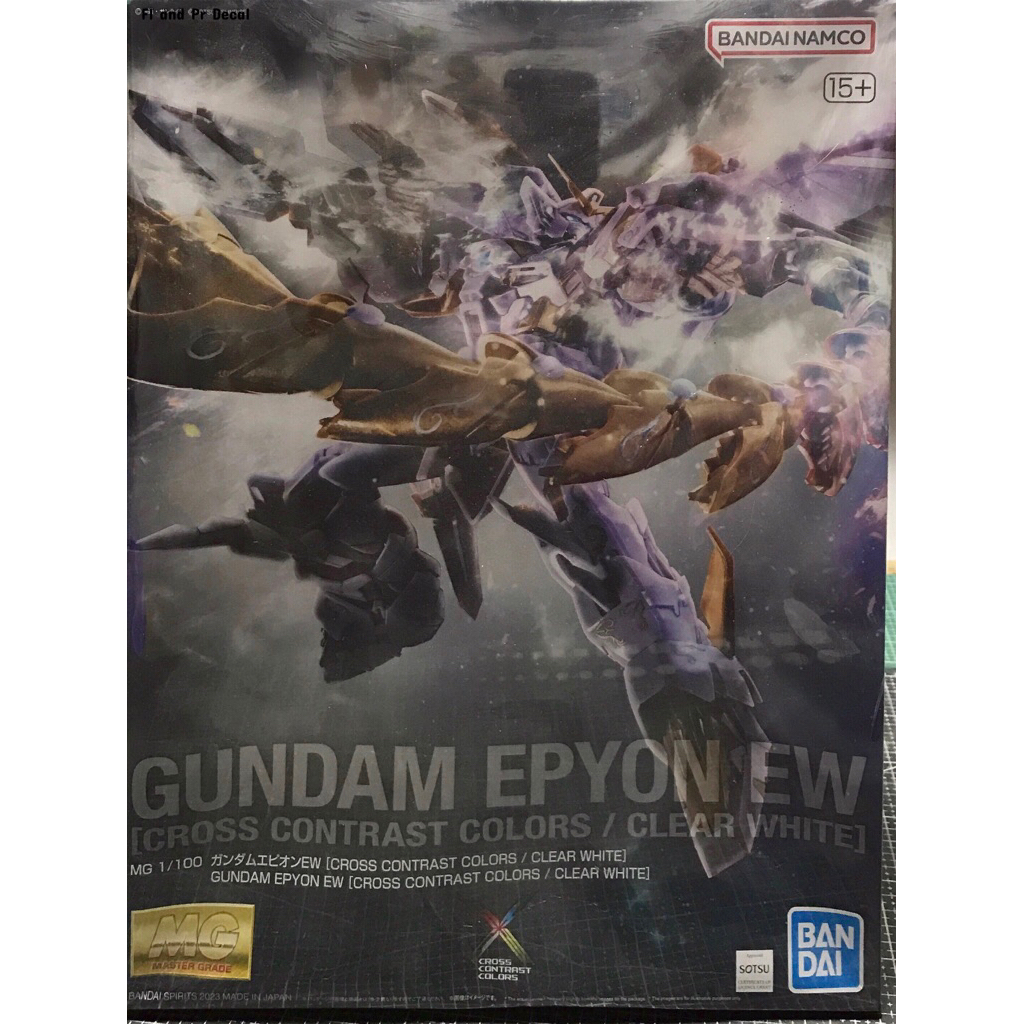 Mg 1/100 Gundam Epyon EW Cross Contrast Colors / Clear Colors