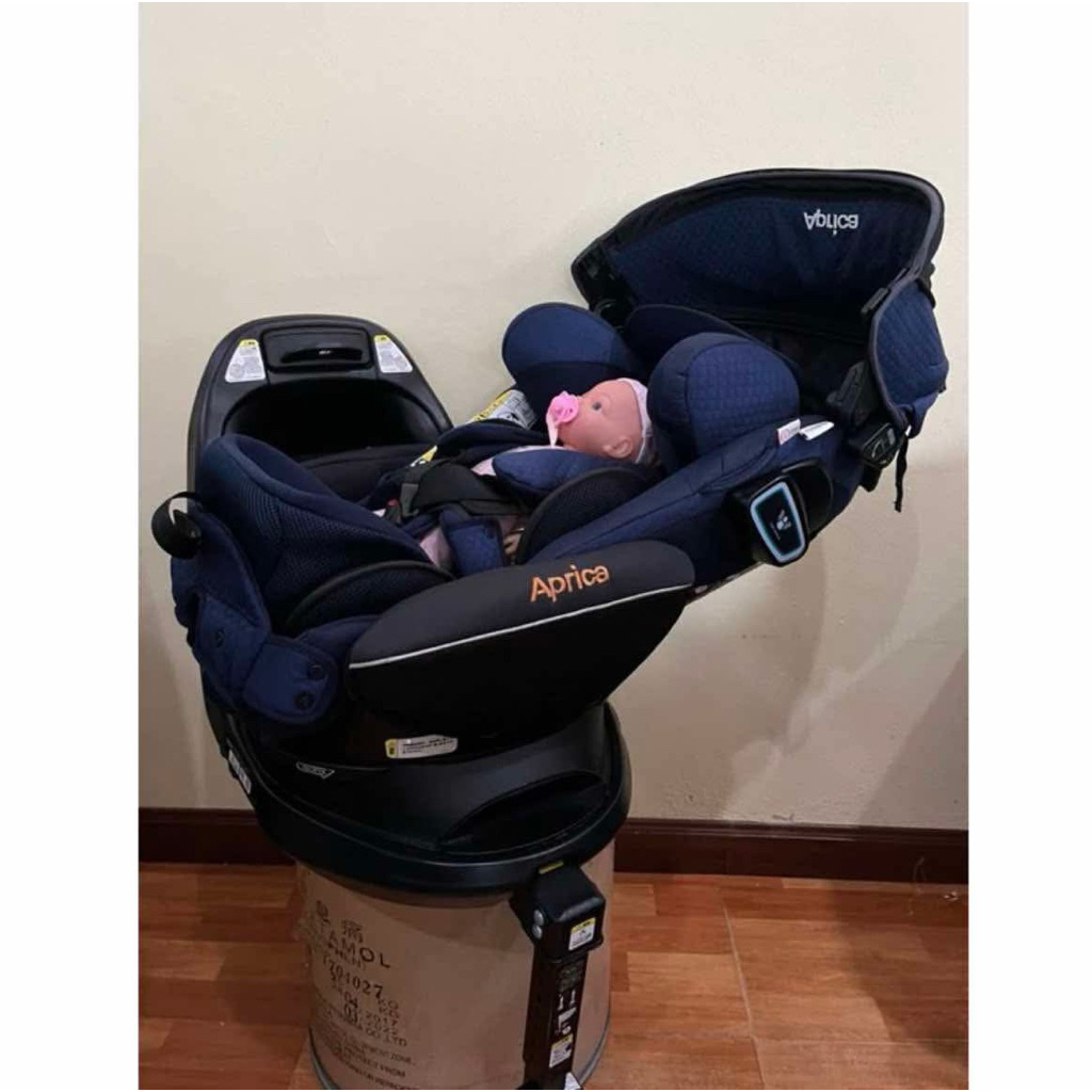 คาซีส (มือสอง)แบรนด์: Aprica รุ่น: Fladea Grow ISOFIX Premium (360°)