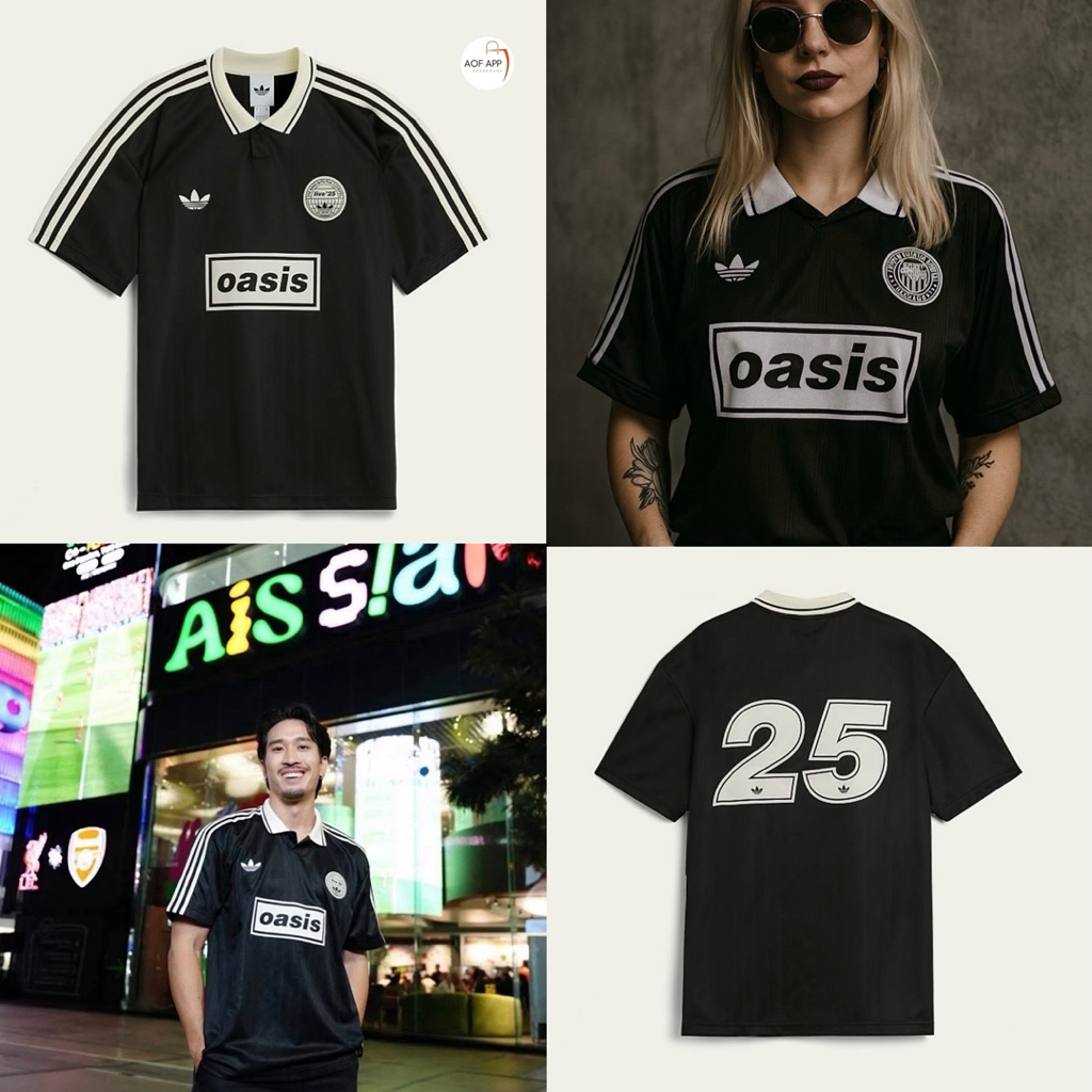 พร้อมส่ง ของแท้ Adidas x Oasis Tour Jacquard Jersey