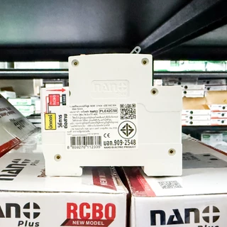 **DC** NANO เบรกเกอร์ โซล่าเซล DC 500V 2P ไฟกระแสตรง 6ka 10a 16A 20a 25A 32A 40a 50a 63A MCB BREAKER IEC60947-2 นาโน