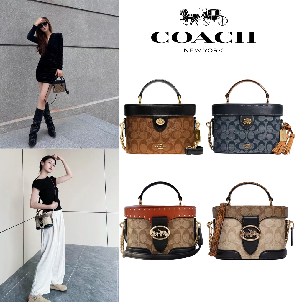 ของแท้ 100% COACH Georgie 20 Thailand ราคาพิเศษ! สไตล์คลาสสิค ไม่เหมือนใคร 🖤