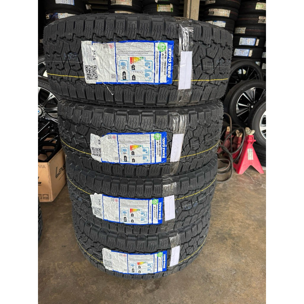 🚔🚘Toyo at3 265/60/18  ยางใหม่ปี25