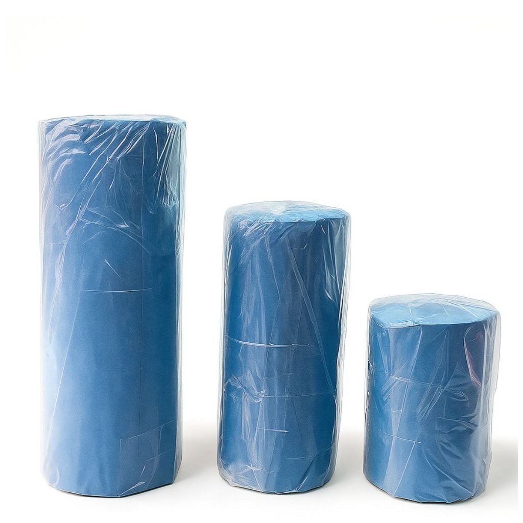 ผ้าก๊อซ (Guaze) ผ้าก็อสแบบม้วน ยาว 100 หลา ใช้เสริมความแข็งแรงยางซิลิโคน ทำแม่พิมพ์ยางซิลิโคน ยางพารา