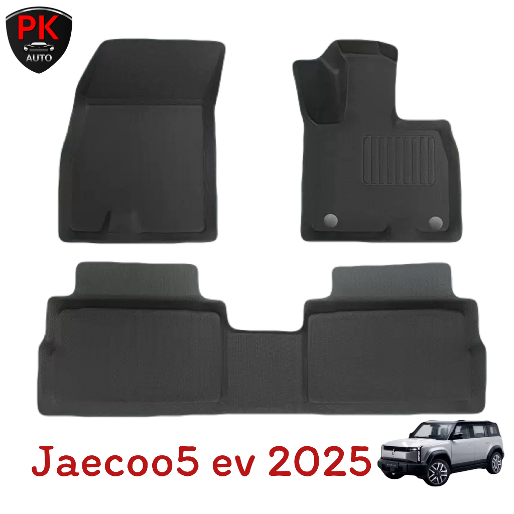 JAECOO J5 EV พรมปูพื้นรถยนต์ 3D พรมปูพื้นรถยนต์เข้ารูป พรมปูพื้น XPE สำหรับ JAECOO J5