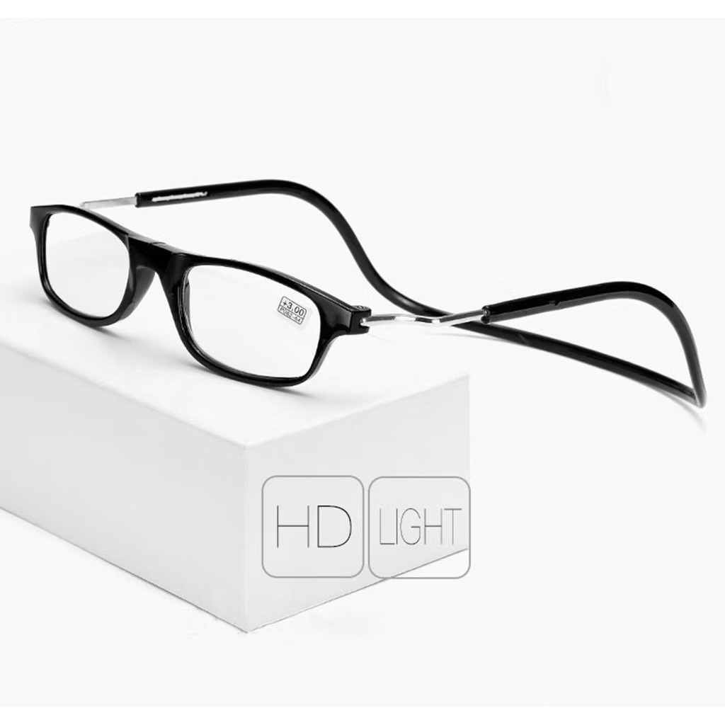 แว่นสายตายาว,แว่นตาอ่านหนังสือ แม่เหล็ก แบบพกพา ป้องกันแสงสีฟ้า