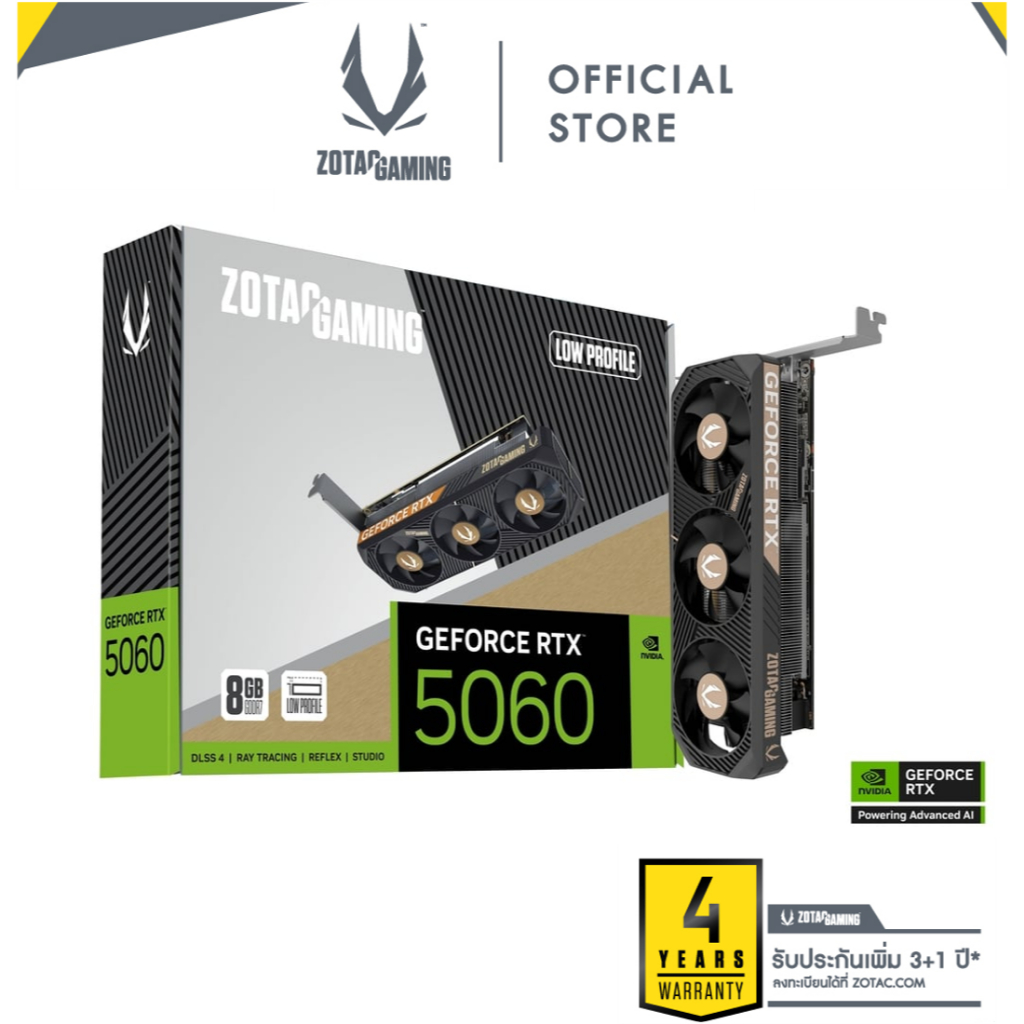 ZOTAC GAMING GeForce RTX 5060 Low Profile (ZT-B50600L-10L)