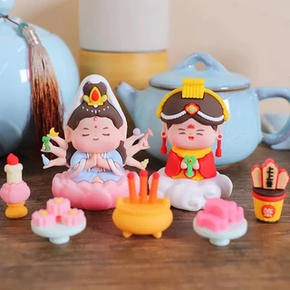 OKK Life Stop(A021)*พร้อมส่งในไทย*โมเดลฟิกเกอร์ ศาลเจ้า เทพเจ้า สุดน่ารัก
