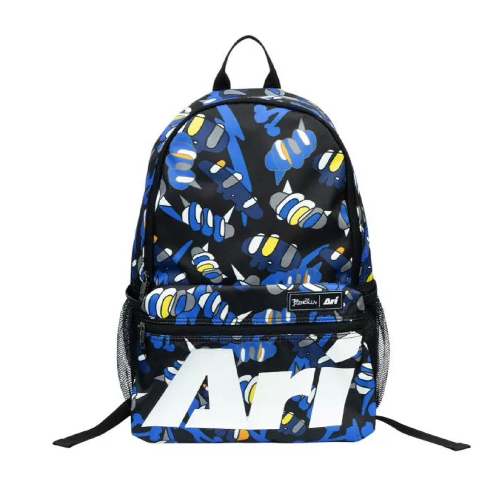 กระเป๋าเป้ ARI X BENZILLA BACKPACK - BLUE/BLACK/WHITE ของแท้
