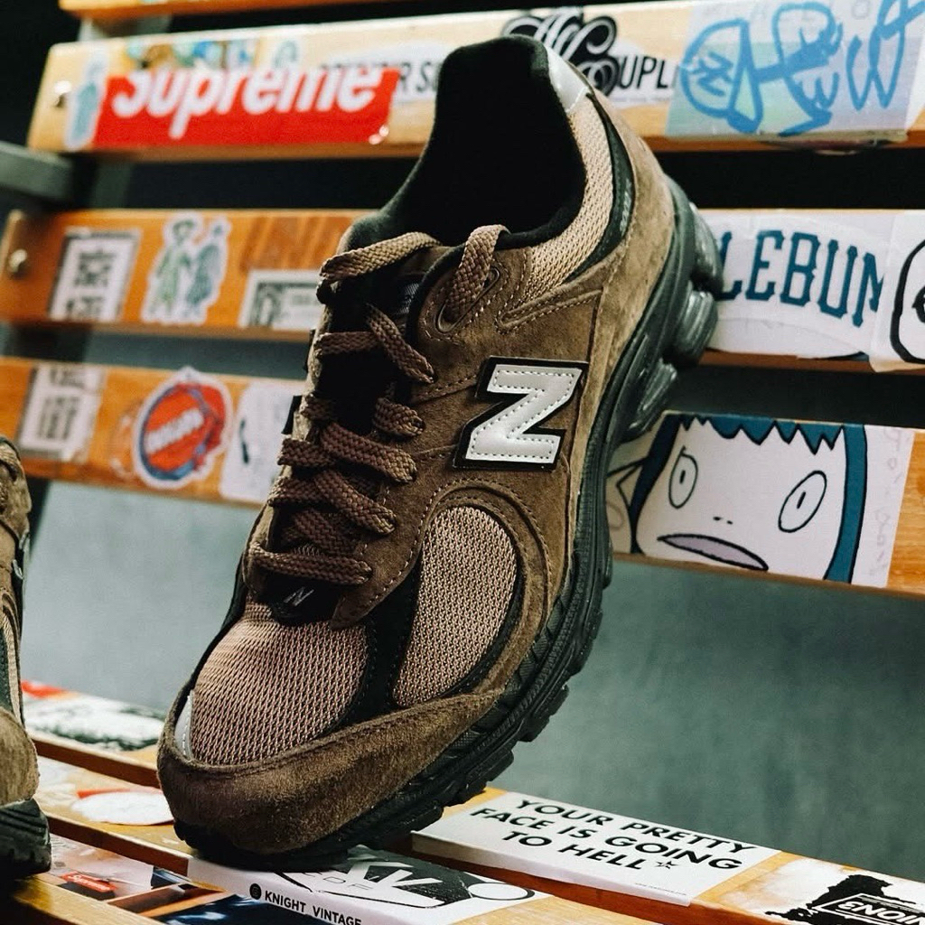 New Balance 2002R Brown Black แท้ 100%