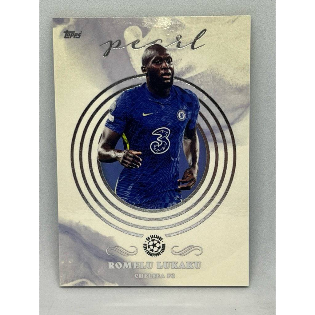 การ์ดฟุตบอล 2021-22 TOPPS UEFA CHAMPIONS LEAGUE PEARL Romero Lukaku Base