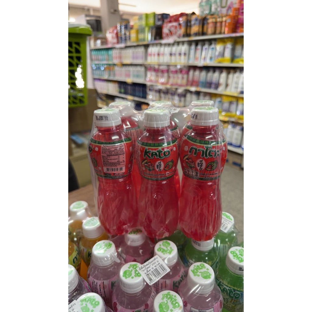 (ยกลังมี 8 แพค) กาโตะ น้ำผลไม้ ผสมวุ้นมะพร้าว 250 มล. แพ็ค 6 ขวด - รูปที่ 4