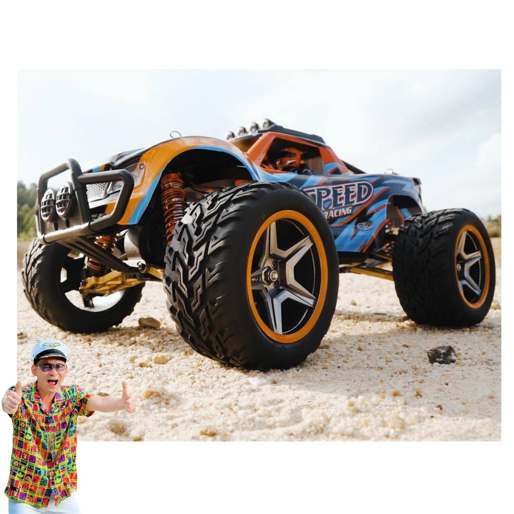 รถบังคับสเกล1:10 มอเตอร์บัสเลสขับเคลื่อน4ล้อ รุ่น104009