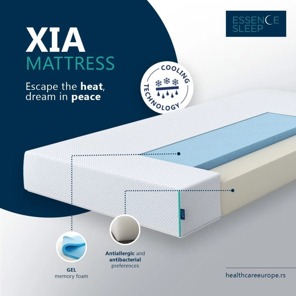 ที่นอน ESSENCE Sleep Gel Memory Foam 3ฟุต 90x200x20 ซม. พร้อมหมอน