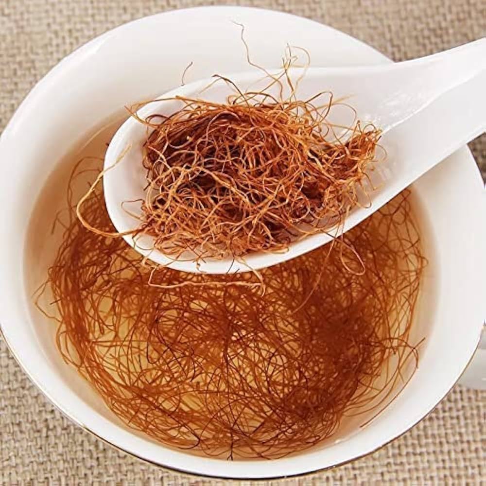 หนวดข้าวโพด CORN SILK สมุนไพรตากแห้ง แบบชิ้น 65 กรัม