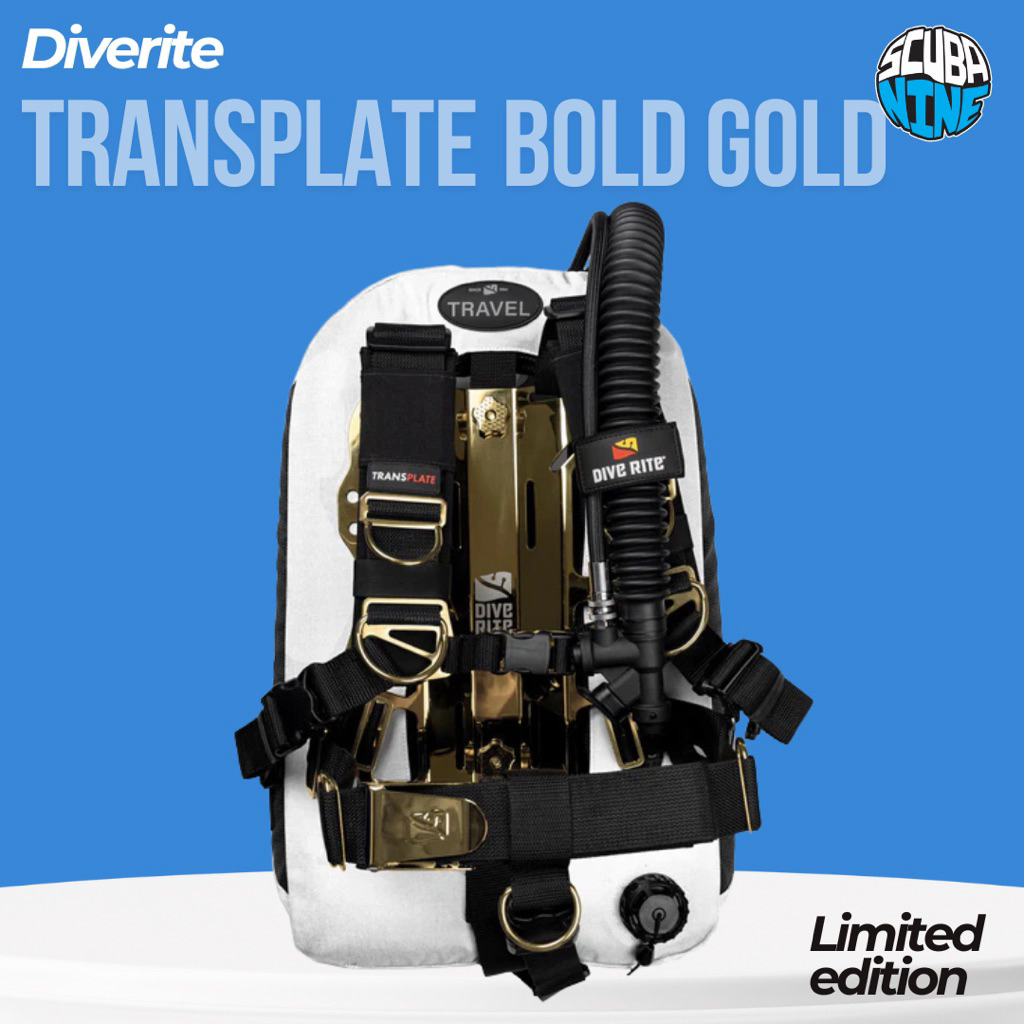 DIVE RITE -BOLD in GOLD FXT  Gold Limited Edition BCD (Limited Edition