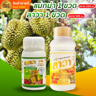 ปุ๋ยน้ำแมกม่า-ลาวา ชุด 2 ขวด สารเสริมประสิทธิภาพ ปุ๋ยทางใบ ใ…