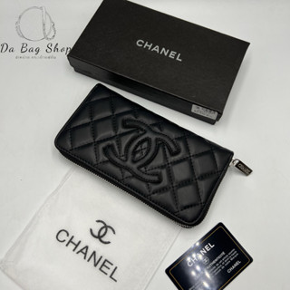 New กระเป๋าสตางค์ ใบยาวสีล้วนขนาด 8 นิ้วงานสวยมากมีช่องใส่บา…